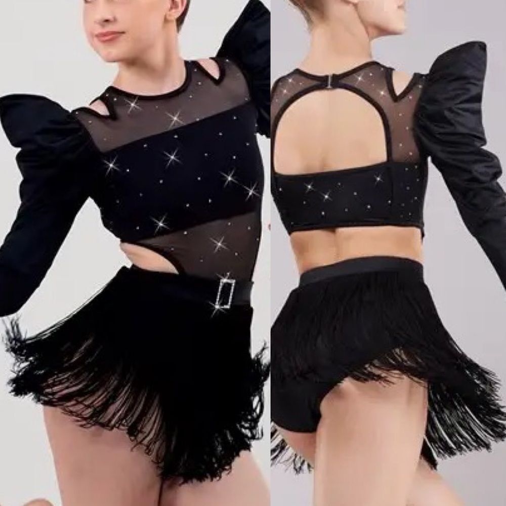 WEISSMAN elite Dance Costume Who Were You
16762 tux suit jazz musical MA adult